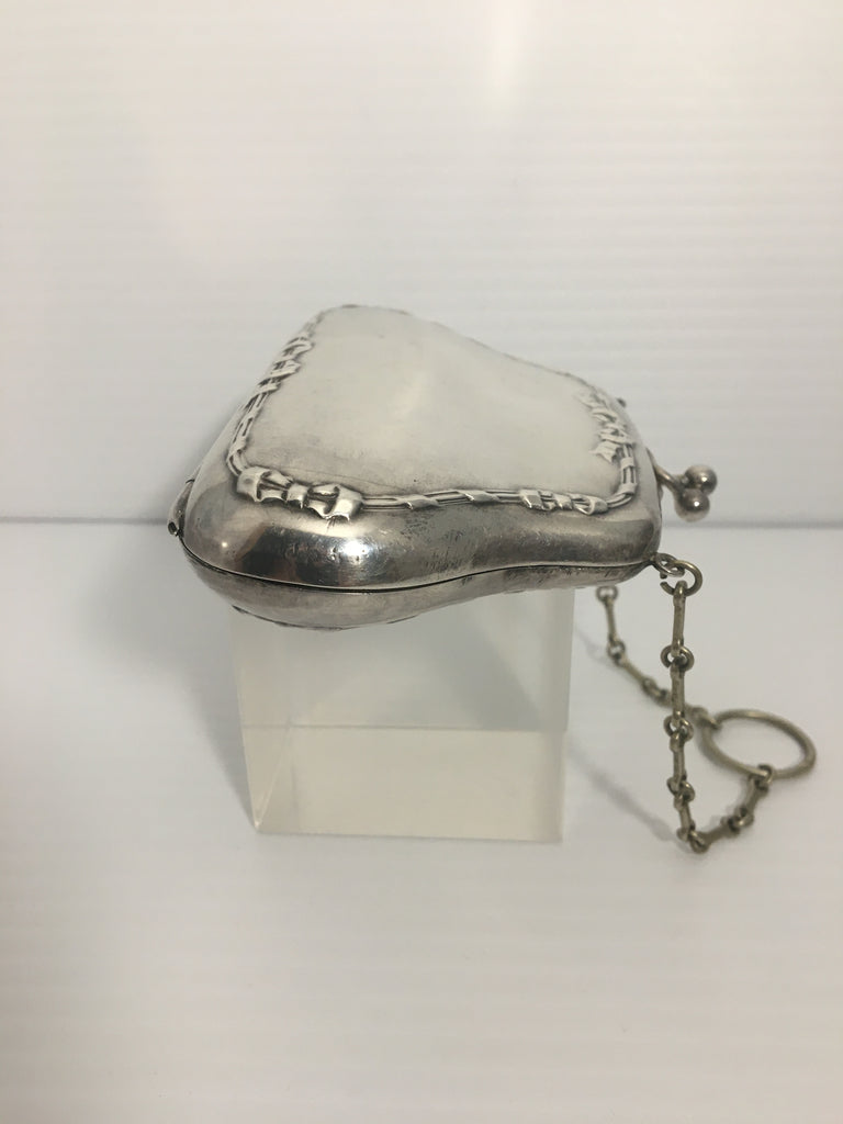 Sterling Coin Purse, Compact and Note Card Case Monogrammed Beautiful  Victorian Silver Wonderful Antique Condition - Etsy