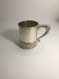 Beautiful Victorian era Sterling Silver Child's Christening Cup by Mauser