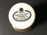 Vintage Halcyon Days Love & Scandal are the Best Sweeteners of Tea Enamel Box