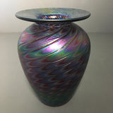 Mount St. Helen's Ash Art Glass Vase