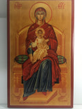 Beautiful Monastery Icons Portrait of Mary and Baby Jesus