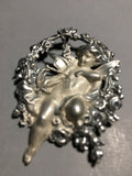 Beautiful Sterling Silver Vintage Angel Pin