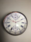 Classic Clock Lead Crystal Paperweight by Durwin Rice