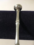 Rare Vintage Tiffany & Co. Sterling Silver Muddling Tool in Bamboo Design