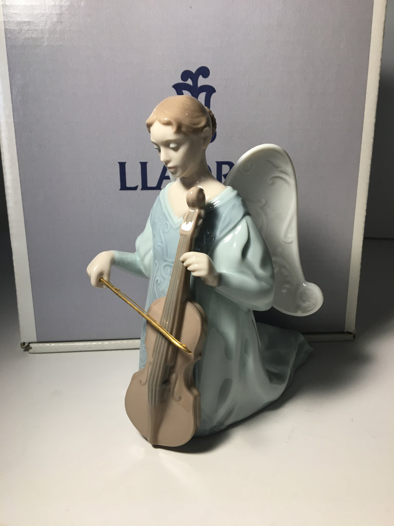 Lladro Violonchelo Cantata Porcelain Figurine # 8183
