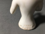 Vintage Porcelain Pin Cushion 1/2 Doll from Germany