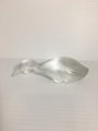 Baccarat Frosted Crystal Feeding Duckling Figurine/Paperweight