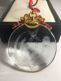 Beautiful Limited Edition Crystal Faberge Christmas Ornament
