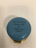 Halcyon Days Enamel Box Golden Rule 2000 - Mary Kay Exclusive