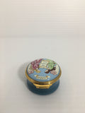 Halcyon Days Enamel Box Golden Rule 2000 - Mary Kay Exclusive