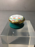Halcyon Days Enamel Trinket Box "The Conquest of Happiness"