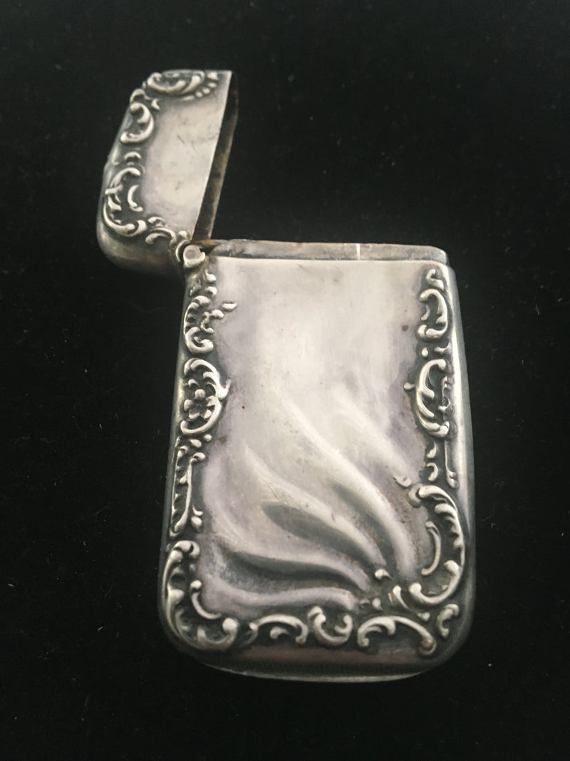 Sterling Silver match hotsell case