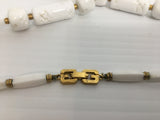 Vintage Givenchy White Coral Necklace