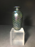 Vintage Iridescent Art Glass Vase