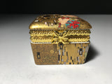 Goebel Trollbeads Gustav Klimt "The Kiss" Porcelain Ring Box