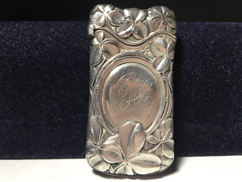 Vintage Sterling Silver Match Safe/Vesta by Whiting Mfg. Co