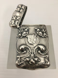 Antique Spring Loaded Sterling Silver Match Safe/Vesta by F.S. Gilbert