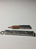 Vintage Sterling Silver Pencil Holder with Original Pencil