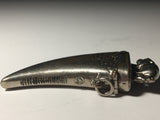 Vintage Figural Boars Tooth Match Safe