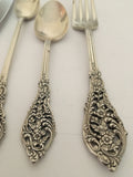 Beautiful Reed & Barton Florentine Lace Pattern Flatware Setting for One