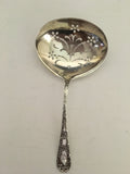 Antique Gorham Sterling Silver Serving Spoon c. 1899