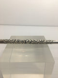 Stunning Sterling Silver Repousse Dip Pen