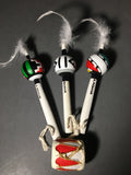 A Collection of 3 Hopi Made Small Rattles and a Drum by A. Koinva