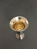 Vintage Sterling Silver Kiddush Shabbat Cup