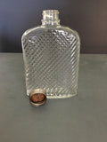 Vintage Glass Hip Flask 1927 by Universal