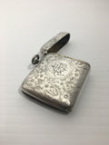 Antique Sterling Silver Vest/Match Safe 1899 Chester by William Neale & Sons