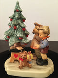 First Issue Hummel Figurine 1998 Wonder of Christmas TMK 7 with Steiff Bear