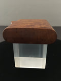 Vintage Hand Crafted Burl Wood Cigarette Case/Snuff Box