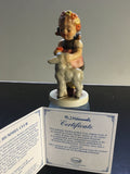 Vintage Hummel # 2218 "Springtime Friends" TMK 8 in Original Box and Certificate