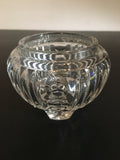 Antique Cut Glass and Sterling Silver Hair Tidy by Woodside Sterling Co.