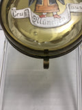 Vintage German Art Glass Vanity Powder Jar