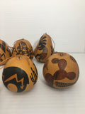 Wonderful Christmas Gourd Ornaments by Bertha Medina