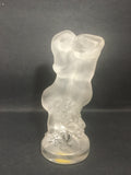 Vintage Lalique "Le Faune" Crystal Figurine c. 1960's