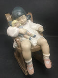 Adorable Lladro Porcelain Figurine "Naptime" #5448