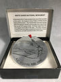 1996 Nambe Silver Alloy White Sands Ornament/Commemoration Medallion