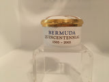 Beautiful Commemorative Halcyon Days Enamel Box - Discovery of Bermuda