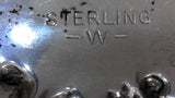 Vintage Sterling Silver Scotch Decanter Label