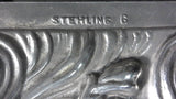 Vintage Art Nouveau Sterling Silver Match Safe/Vesta by F.S. Gilbert